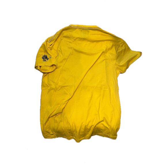 Gordo Cromato CR-24 Embossed Yellow T-Shirt Mens XXL - Picture 2 of 4